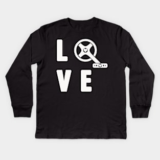 Love Cycling Kids Long Sleeve T-Shirt